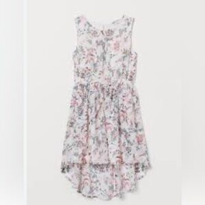 H&M girls patterned chiffon dress